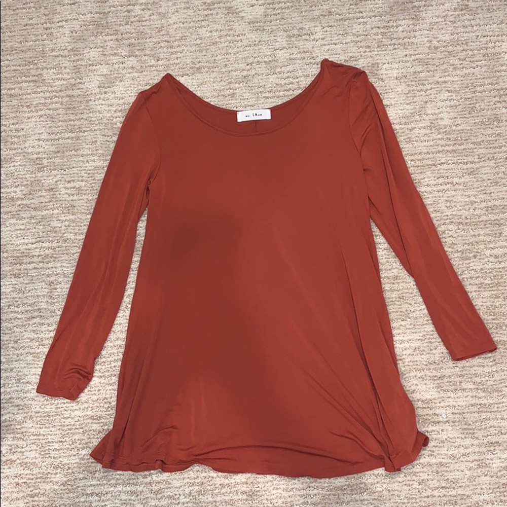 my LAnd burnt orange dress